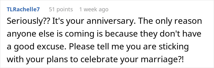 MIL Tries To Guilt-Trip Couple Into Spending Their Anniversary Doing Yard Work For Her, Fails