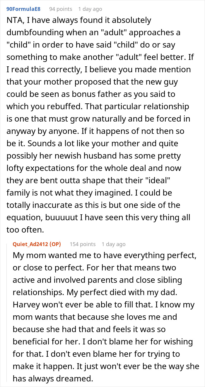 &ldquo;[Am I The Jerk] For Refusing To Lie To Cover Up What My Mom Realized About Me?&rdquo;