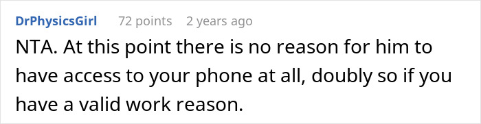 Woman Refuses To Risk Her Job So BF Can Check Her Phone At All Times As A &lsquo;Trust Gesture&rsquo;
