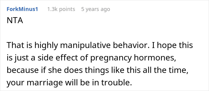 Man Reaches His Limit And Wants Pregnant Wife To Move Out After She Tries To Test His Loyalty