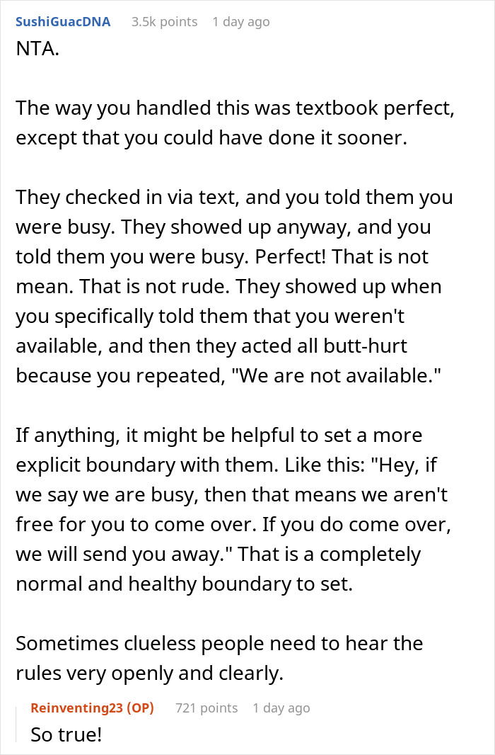 Lake Neighbors Keep Showing Up Uninvited, Woman Finally Loses It, Gets Called Rude Lake Neighbors Keep Showing Up Uninvited, Woman Finally Loses It, Gets Called Rude