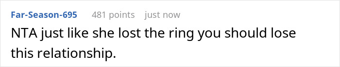 Man Discovers Fianc&eacute;e's True Nature After She Loses Pricey Engagement Ring And Demands A Replacement 