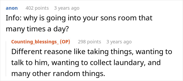 &ldquo;[Am I The Jerk] For Telling My Wife &lsquo;I Warned You&rsquo; When Our Son Got A Lock For His Room?&rdquo;