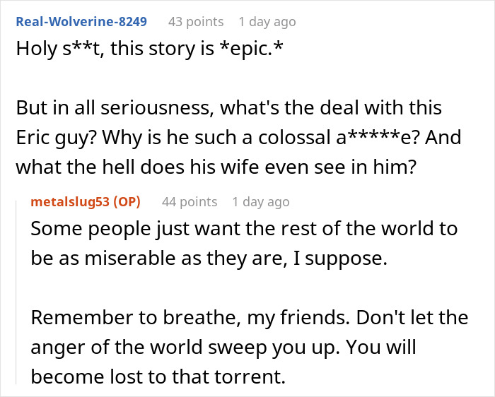 Boomer Thinks He Can Disrespect Cashier, Passerby Decides To Meet Him At His Job For A Lesson