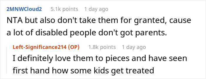 Dad Expresses Frustration At Driving Disabled Daughter Around, She Says He Has To Live With It