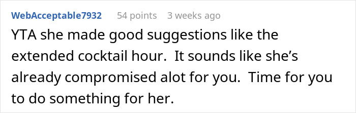 Guy Runs His Wedding ‘Compromise’ Past People Online, Gets Called Out Guy Runs His Wedding ‘Compromise’ Past People Online, Gets Called Out