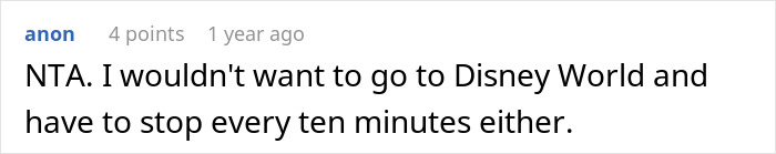 Guy Shames GF After Finding Out The Reason She Refuses To Go On A Disney Trip With His Family