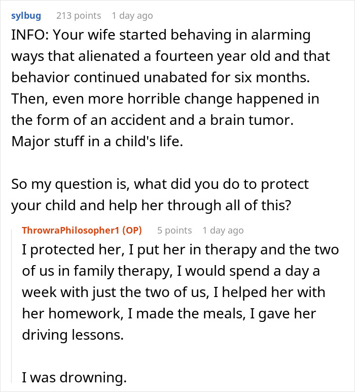 Dad And Daughter's Bond Is Broken After 19YO Treats Mom With Brain Tumor As An Embarrassing Burden