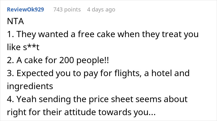 Woman Isn&rsquo;t Invited To A Wedding Because She&rsquo;s A &ldquo;Sinner&rdquo;, Gets Asked To Bake A Cake For It