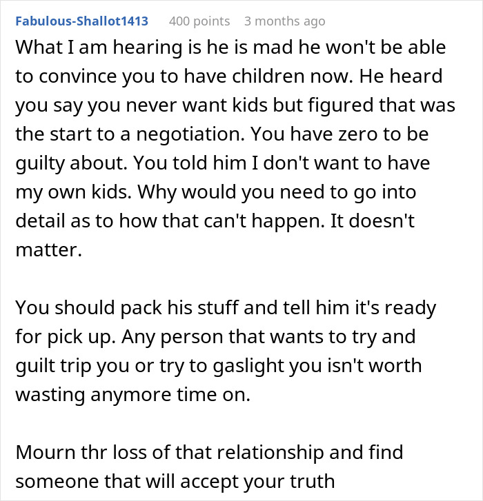 Man Livid After Fianc&eacute;e Reveals She's Sterilized After Bonding Over Childfree Lifestyle