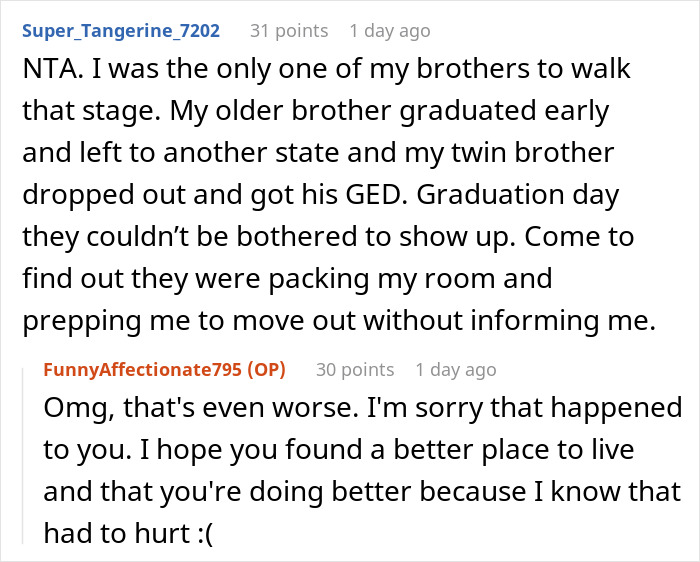 Parents Abandon Teen At His Graduation, He Refuses To Put His Cap And Gown On Again For Photos