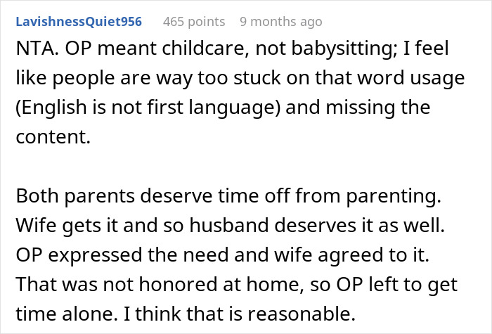 Man Tries To Have One Day Off, Wife “Forgets” Their Agreement, Is Shocked When He Just Leaves Man Tries To Have One Day Off, Wife “Forgets” Their Agreement, Is Shocked When He Just Leaves