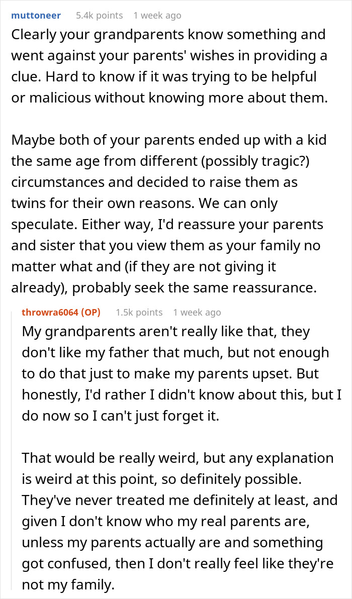 Teen Panics After DNA Results With Her Twin Sister Changed Everything She Knew About Herself