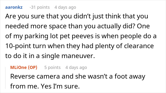 Woman Can&rsquo;t Leave Because A Driver Is Blocking Her In, Decides To Go Buy Milk While She Waits