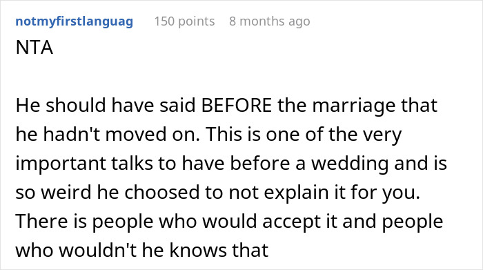 &ldquo;Utterly Humiliating&rdquo;: Drama Ensues After Woman Finds Out How Husband Refers To His Late Wife