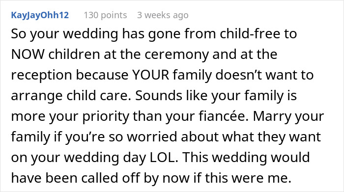 Guy Runs His Wedding ‘Compromise’ Past People Online, Gets Called Out Guy Runs His Wedding ‘Compromise’ Past People Online, Gets Called Out