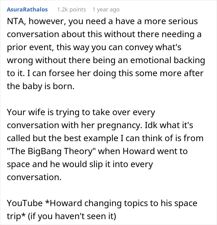 Woman Leaves Home After Husband Tells Her To Stop Talking About Her Pregnancy All The Time Woman Leaves Home After Husband Tells Her To Stop Talking About Her Pregnancy All The Time