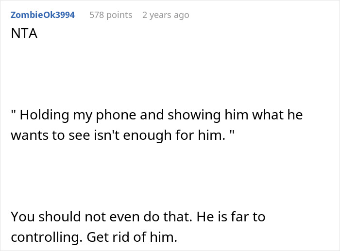 Woman Refuses To Risk Her Job So BF Can Check Her Phone At All Times As A &lsquo;Trust Gesture&rsquo;