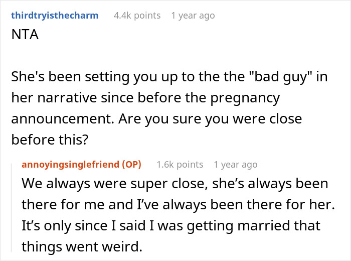 “AITA For Blowing Up At My Friend For Her Behavior At My Wedding?” “AITA For Blowing Up At My Friend For Her Behavior At My Wedding?”