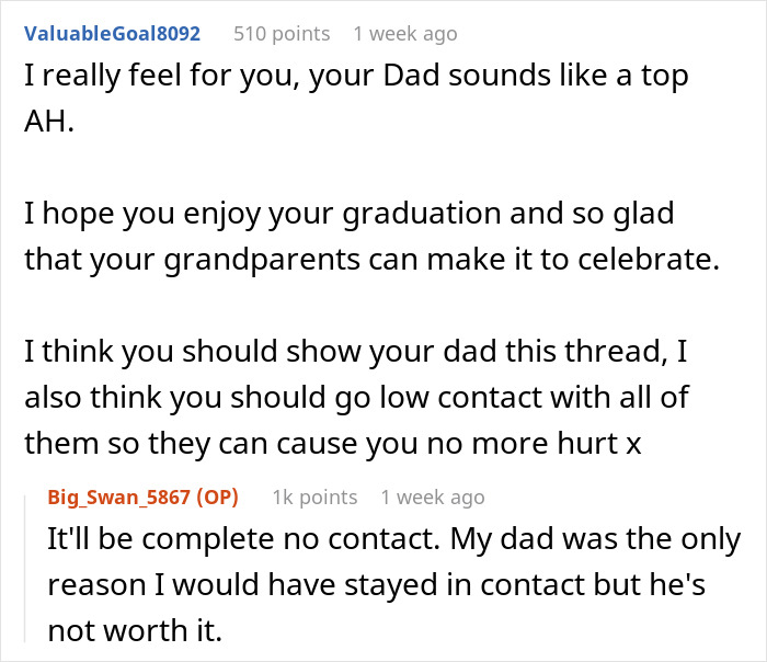 Dad Causes Irreparable Family Rift After Choosing His &ldquo;Little Princess&rdquo; Over Son&rsquo;s Graduation