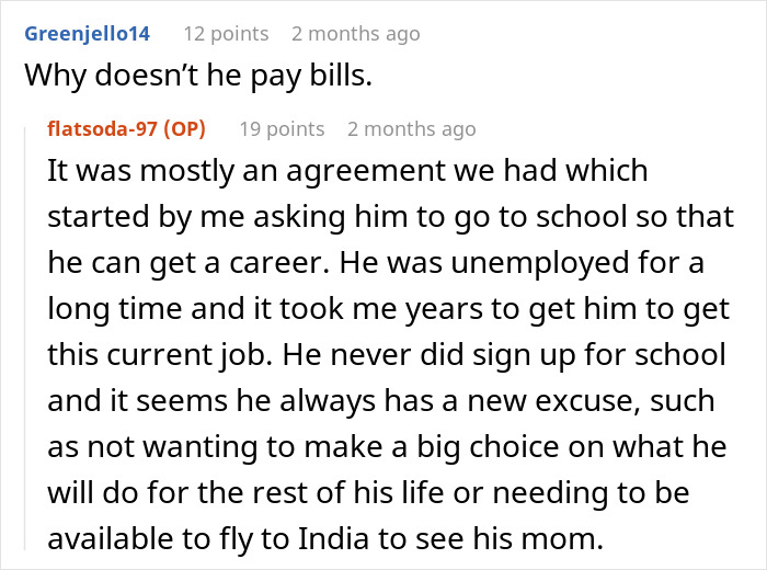 Woman Gets A Reality Check About Her &lsquo;Loser&rsquo; Boyfriend Online After Asking Him To Pay For Gas