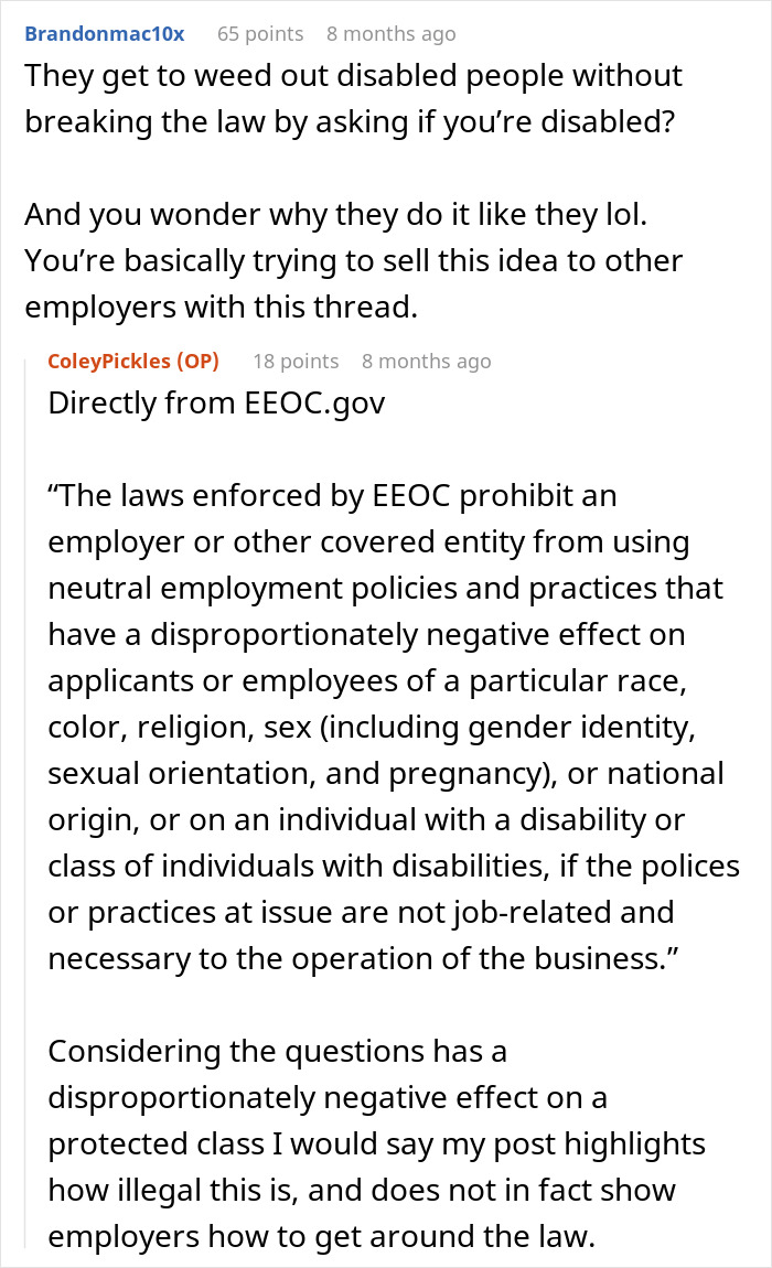 Woman Gets Rejected From Job Application After The First Question, Decides To Test The Process