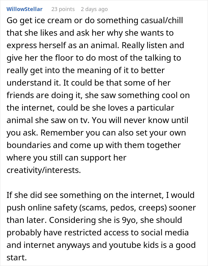 “Is This A Phase?”: Mom Freaks Out After 9 Y.O. Daughter Comes Out As A Therian “Is This A Phase?”: Mom Freaks Out After 9 Y.O. Daughter Comes Out As A Therian