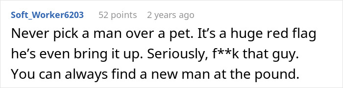 &ldquo;Re-Home Her Or He&rsquo;s Out&rdquo;: Entitled BF Makes Demands About Woman&rsquo;s Dog, Regrets It