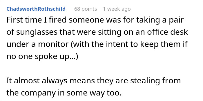 &ldquo;The Entitlement Is Unreal&rdquo;: Woman Steals From Colleagues, Believes She&rsquo;s Doing Nothing Wrong