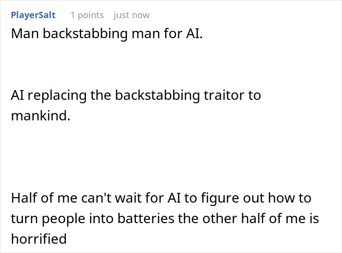 Middle Manager Thinks ChatGPT Can Replace Employees, Turns Out It Can Only Replace Him Middle Manager Thinks ChatGPT Can Replace Employees, Turns Out It Can Only Replace Him