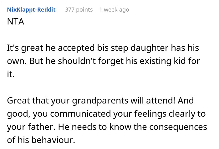 Dad Causes Irreparable Family Rift After Choosing His &ldquo;Little Princess&rdquo; Over Son&rsquo;s Graduation