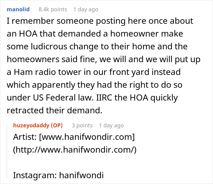 City Forces Guy To Build A Fence To Hide His Boat, He Complies Maliciously And Paints A Mural On It