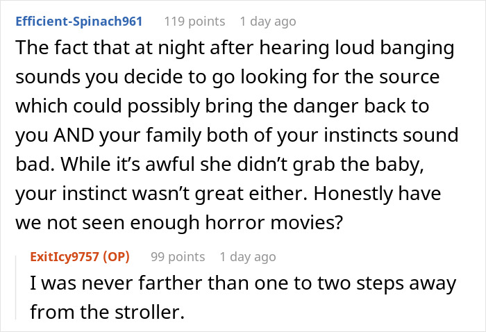 "You're Kind Of Useless In An Emergency": Woman Gets Ridiculed For Abandoning Her Baby In Danger