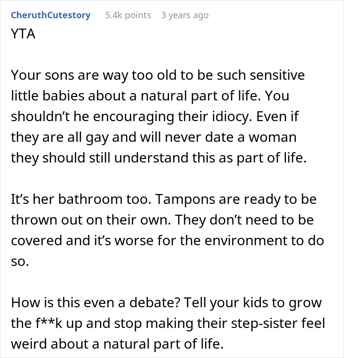 Man Gets Owned By Wife And Stepdaughter After He Complains About Menstrual Products