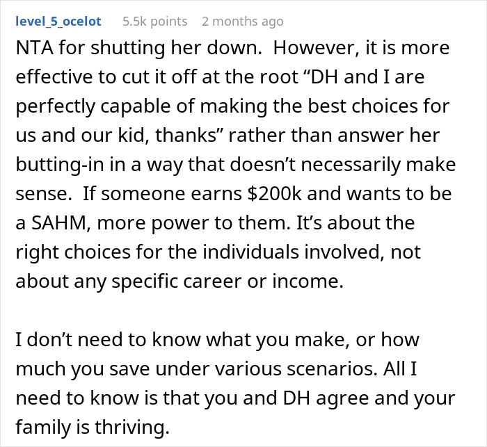 Woman Tells Son's Wife She Needs To Be A Stay-At-Home Mom, Loses It After She Refuses