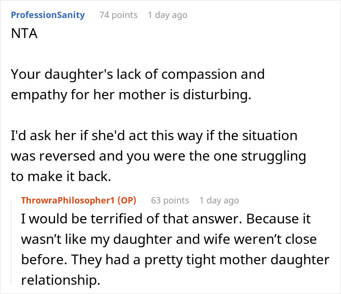 Dad And Daughter's Bond Is Broken After 19YO Treats Mom With Brain Tumor As An Embarrassing Burden