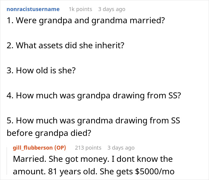 &ldquo;Wants It For Herself&rdquo;: Person Asks For Advice After Grandma Goes After Their Inheritance