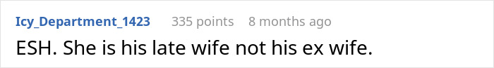 &ldquo;Utterly Humiliating&rdquo;: Drama Ensues After Woman Finds Out How Husband Refers To His Late Wife