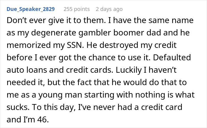 Woman Is Suspicious Of Her Dad After He Repeatedly Requests Her Baby's Social Security Number