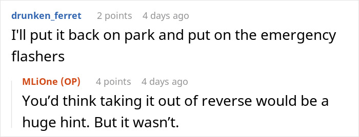 Woman Can&rsquo;t Leave Because A Driver Is Blocking Her In, Decides To Go Buy Milk While She Waits