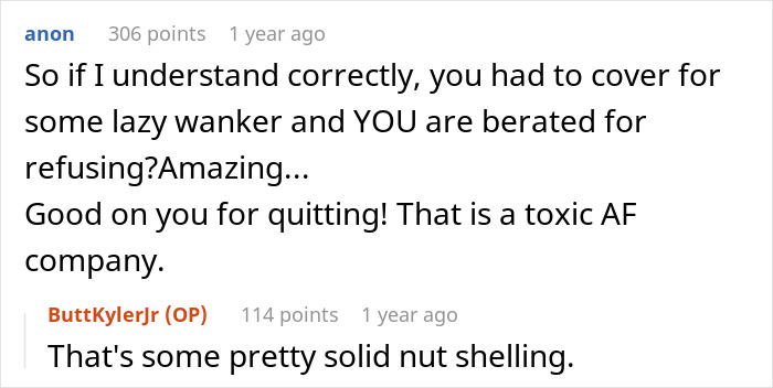 Employee Quits Job On Second Day: "I Was Lied To"