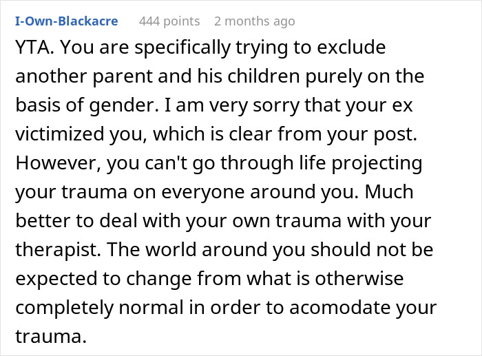 Mom Says She's Uncomfortable With Single Dad Being In Her Mom Group, So They Go On Without Her