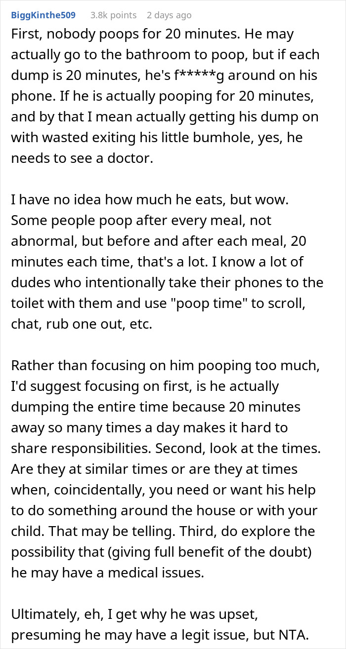 Woman Has To Constantly Accommodate For Husband&rsquo;s Pooping Schedule, Forces Him To See A Doctor
