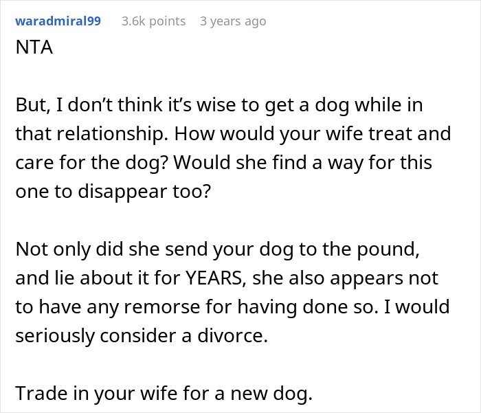 Man Thinks His Dog Ran Away 5 Years Ago, Considers Divorce After Learning What Really Happened