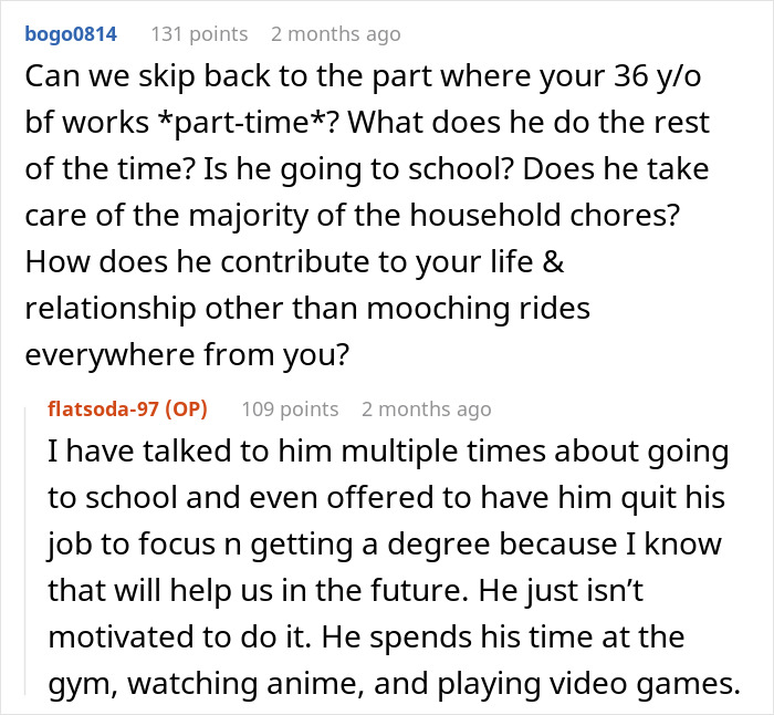 Woman Gets A Reality Check About Her &lsquo;Loser&rsquo; Boyfriend Online After Asking Him To Pay For Gas