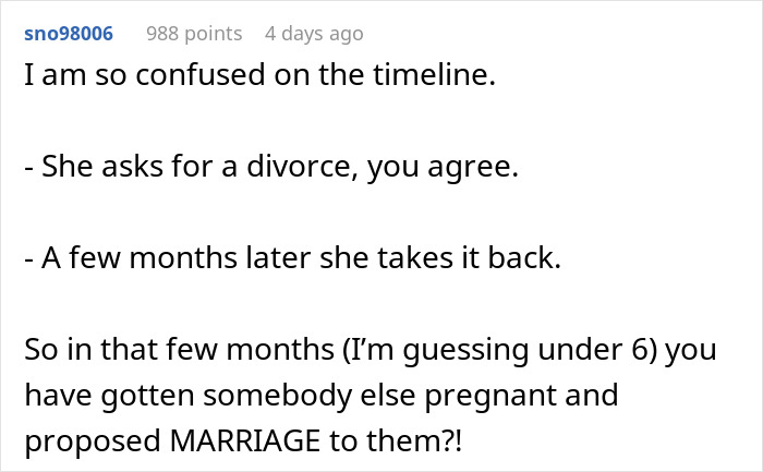 Man Gets His New Fianc&eacute;e Pregnant While Waiting For Divorce, Ex Loses Her Mind
