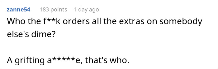 Family Tensions Rise When Man Declines To Cover Sister-In-Law’s 'Forgotten' $111 Bill Family Tensions Rise When Man Declines To Cover Sister-In-Law’s 'Forgotten' $111 Bill
