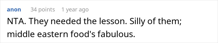 &ldquo;They&rsquo;re Not Savages&rdquo;: In-Laws Refuse To Eat Woman&rsquo;s Cooking, Regret It