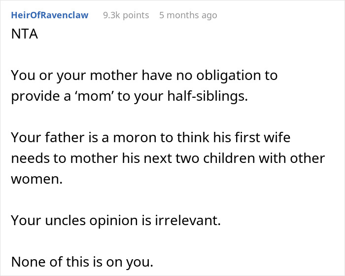 Man Insists Son And Ex-Wife Help Him Raise His 2 Kids From Different Women, They Refuse Man Insists Son And Ex-Wife Help Him Raise His 2 Kids From Different Women, They Refuse