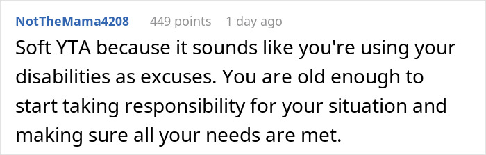 Dad Expresses Frustration At Driving Disabled Daughter Around, She Says He Has To Live With It